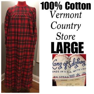 🌿Sz L Lanz of Salzburg Flannel Nightgown